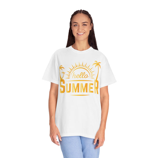 Unisex T-shirt with summer design