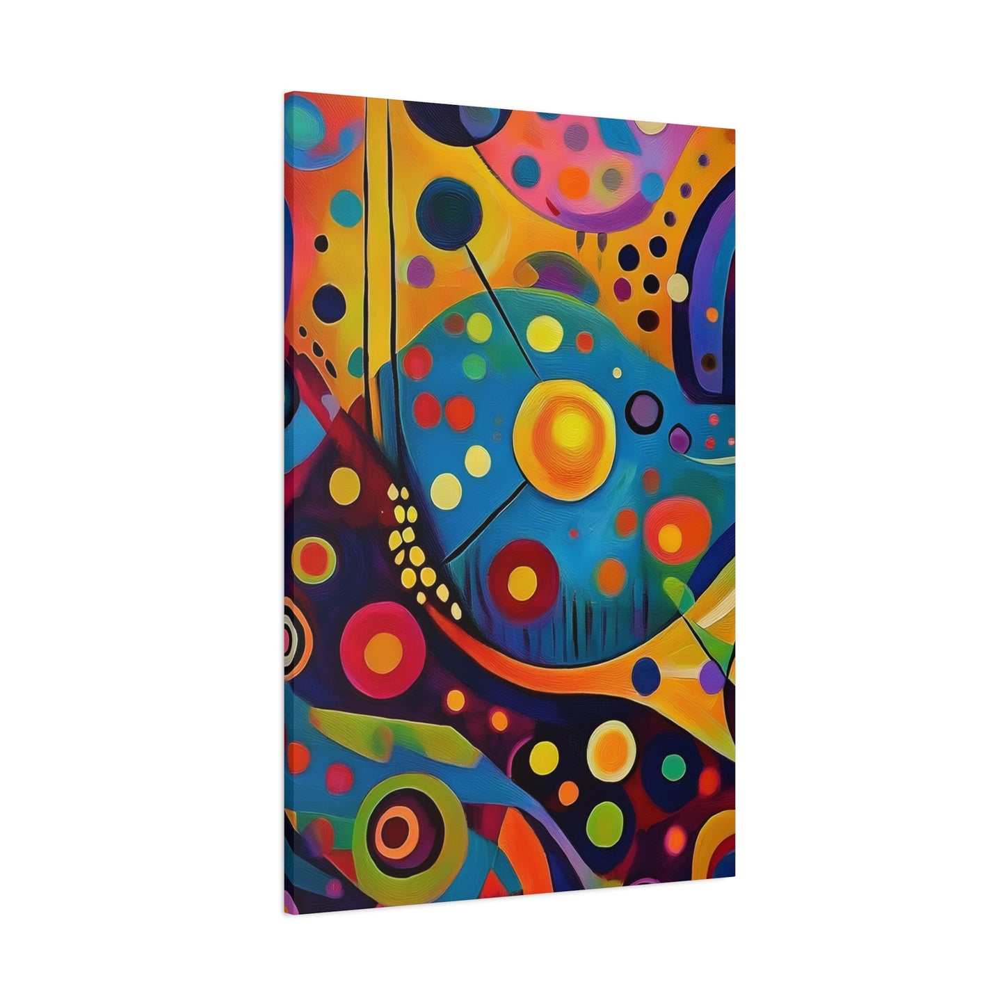 Abstract Oil Painting Print Canvas 20x24,20x30,24x30 24x32,24x36,30x40 32x48,36x48,40x60 Pine-Wood Inner Frame ABS-124
