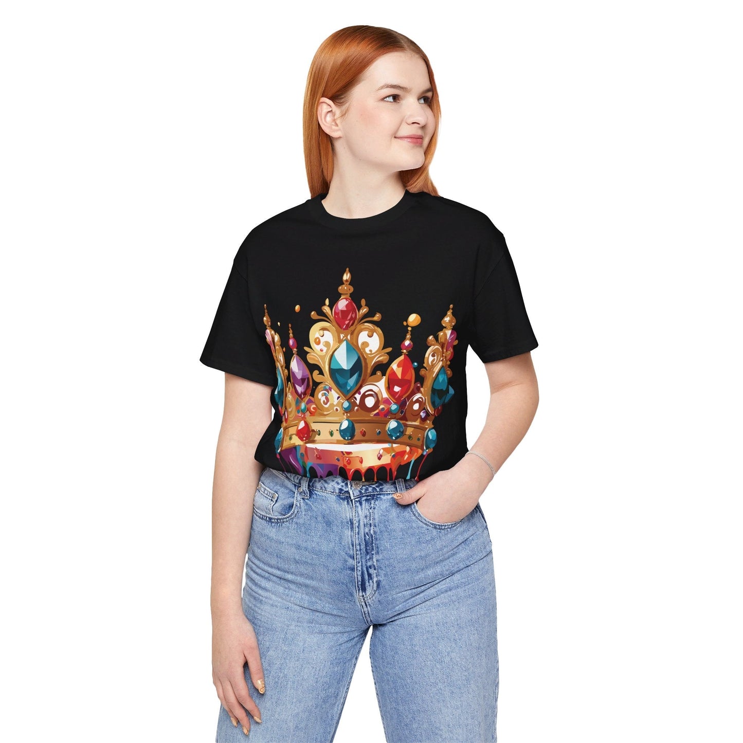 Crown Graphic Unisex 100 Cotton Vintage Artwork Tee 11