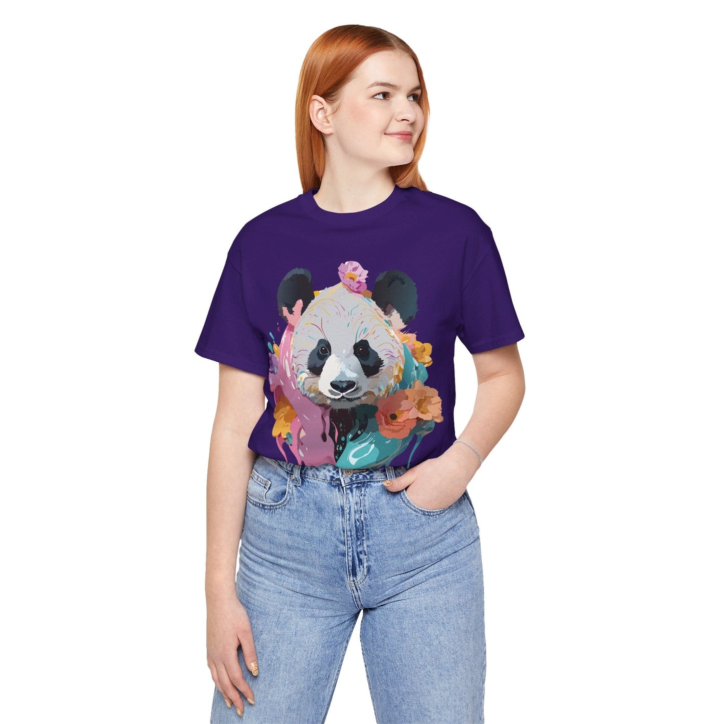Panda Graphic Tee From Adelpha Unisex Jersey Short Sleeve Vintage Inspired Shirt