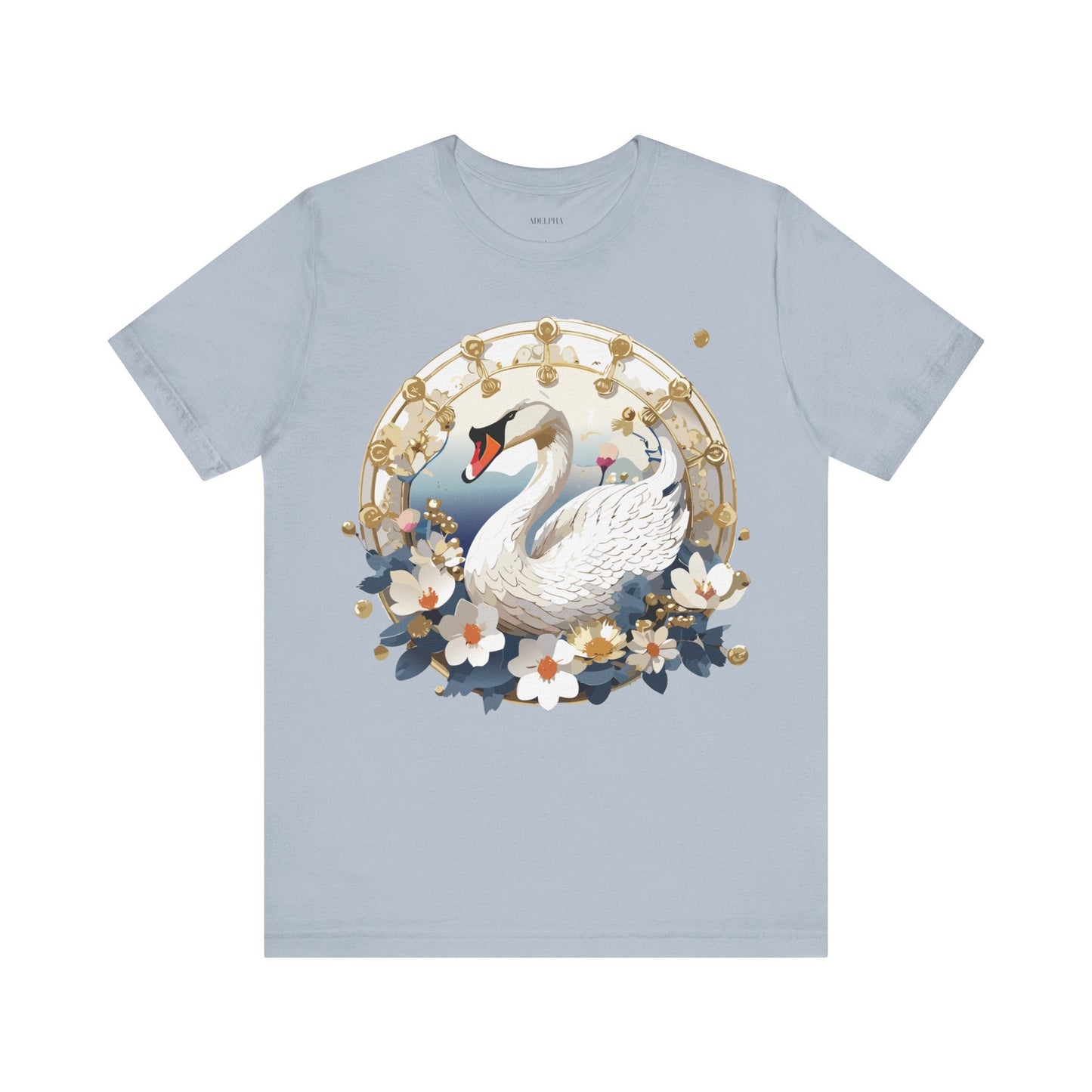 Adelpha Medallion Graphic Tee Unisex Jersey Short Sleeve Art Design Shirt Premium Comfort