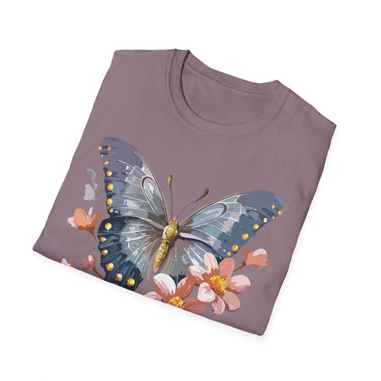 Butterfly Shirt Unisex T Shirt Monarch Butterfly Softstyle Tee Gildan 64000 Breathable Everyday Wear