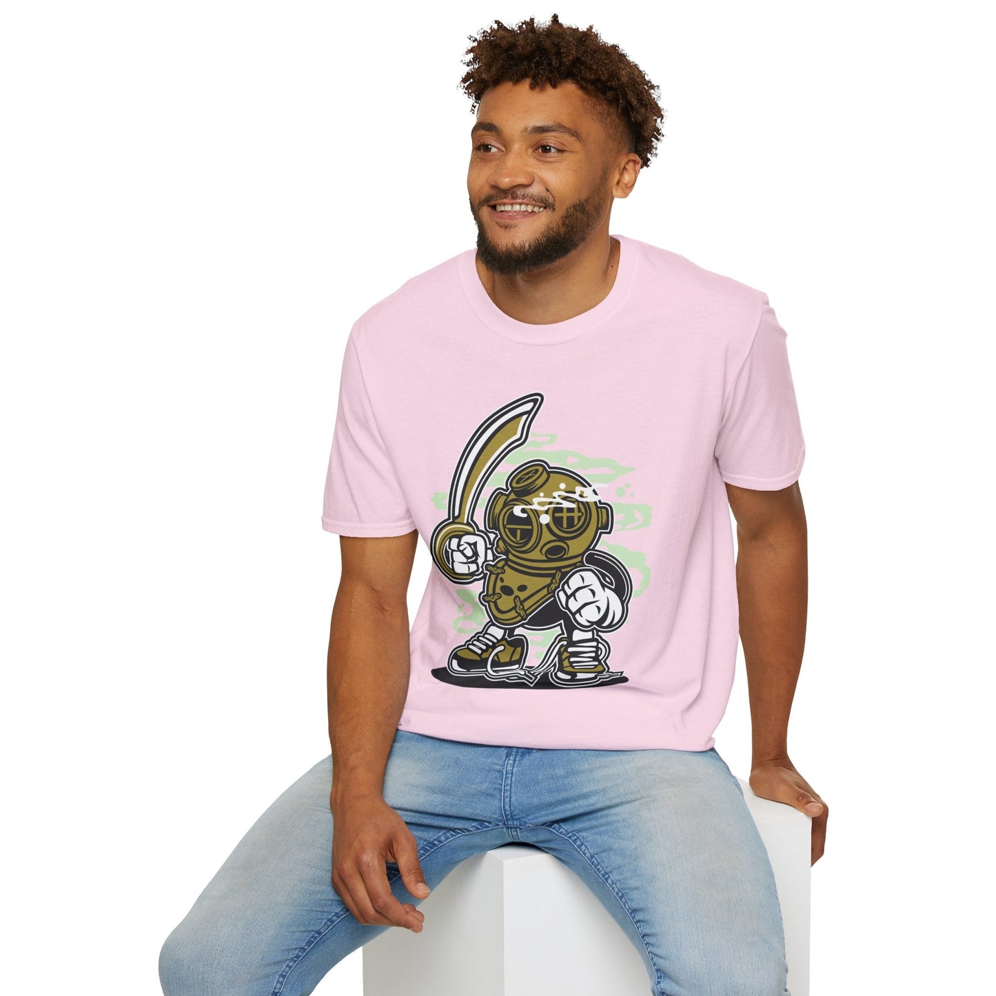 Cartoon T Shirt Animation Tee Funny Tee Shirt Unisex Gildan Softstyle Cotton Comfort