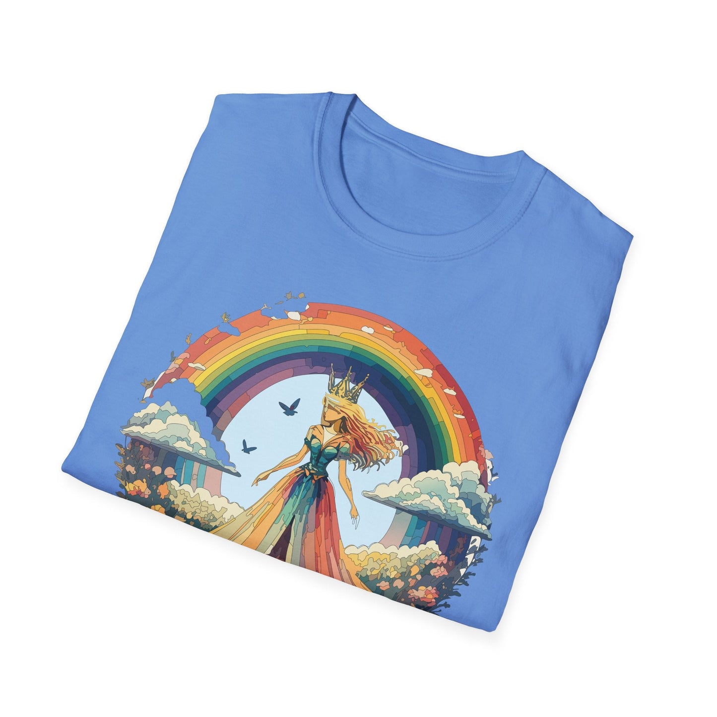 Womens Graphic T Shirt Art Design Tee Softstyle 64000 Unisex Lightweight Cotton Fabric