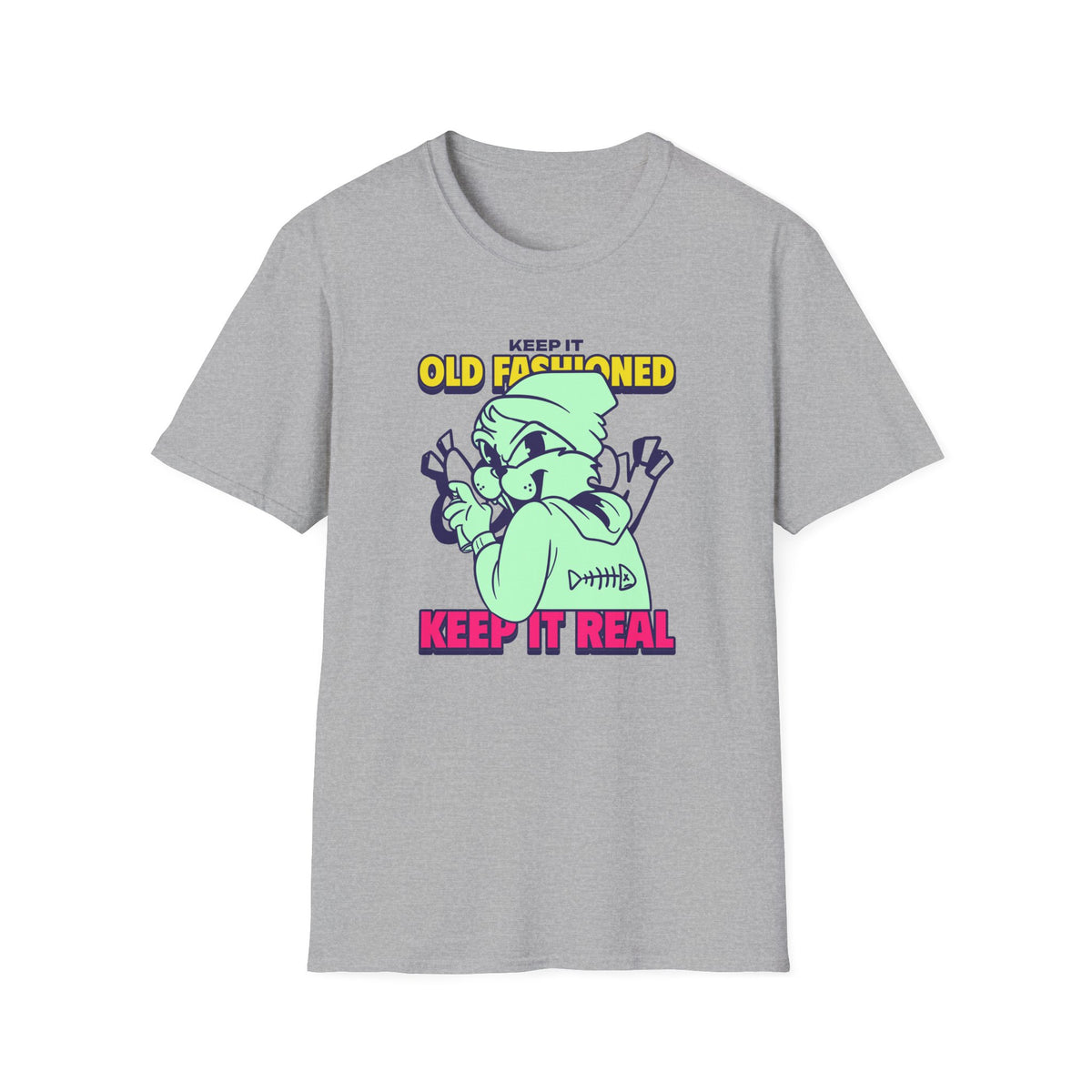 Funny Animals Cartoon Graphic Tee Gildan Unisex 100 Cotton Tee Shirt f304