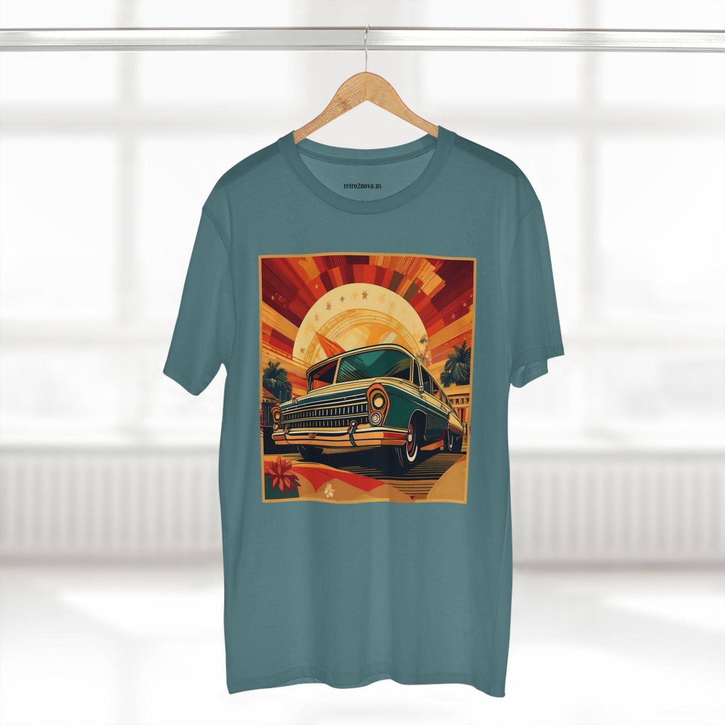 Retro Car Shirts Vintage Car Shirts RC 17 Unisex Premium Cotton Tee With Original Art Design