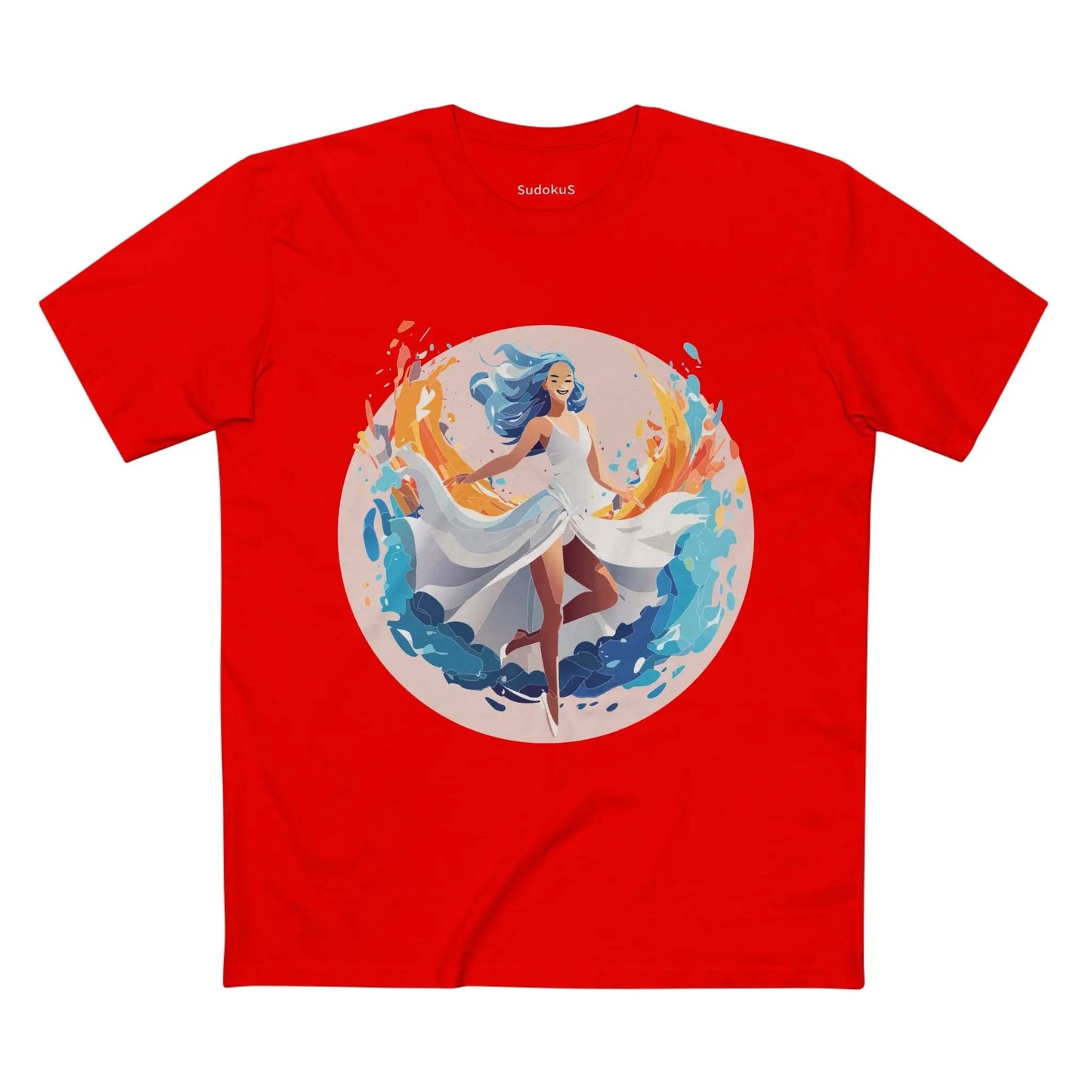 Dancer Graphic Unisex 100 Cotton Staple Tee 1
