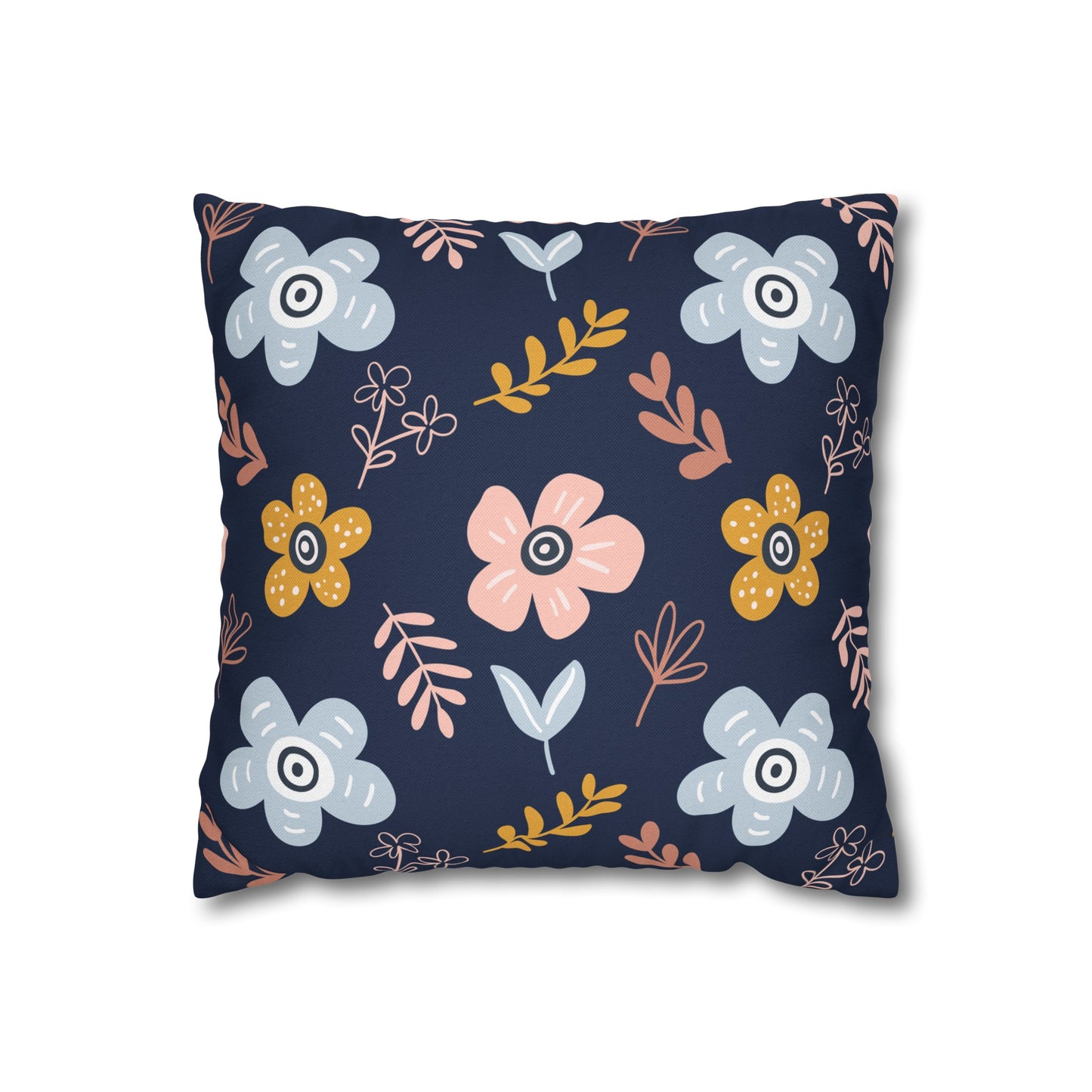 Floral Poly Pillowcase