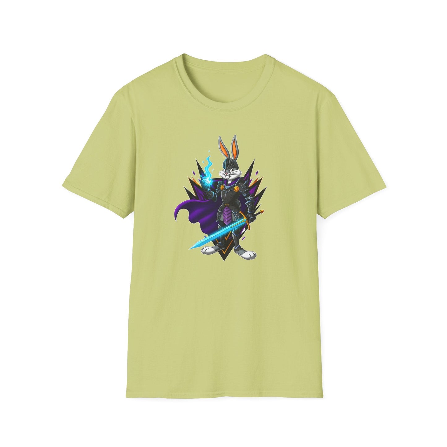Bugs Bunny Shirt Unisex Gildan Softstyle Tee 100 Percent Cotton Cartoon Graphic Design