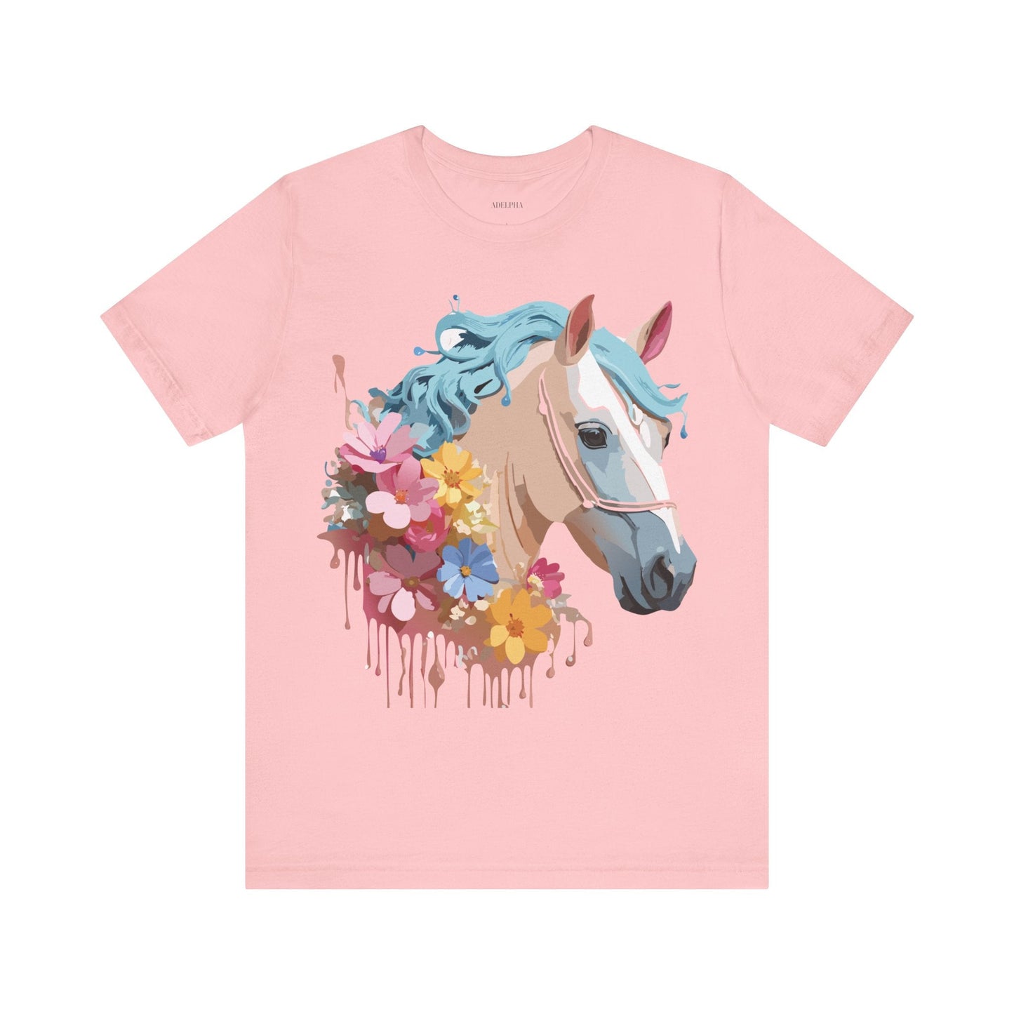 Horse Graphic Unisex 100 Cotton Vintage Animal Art T-Shirt 17