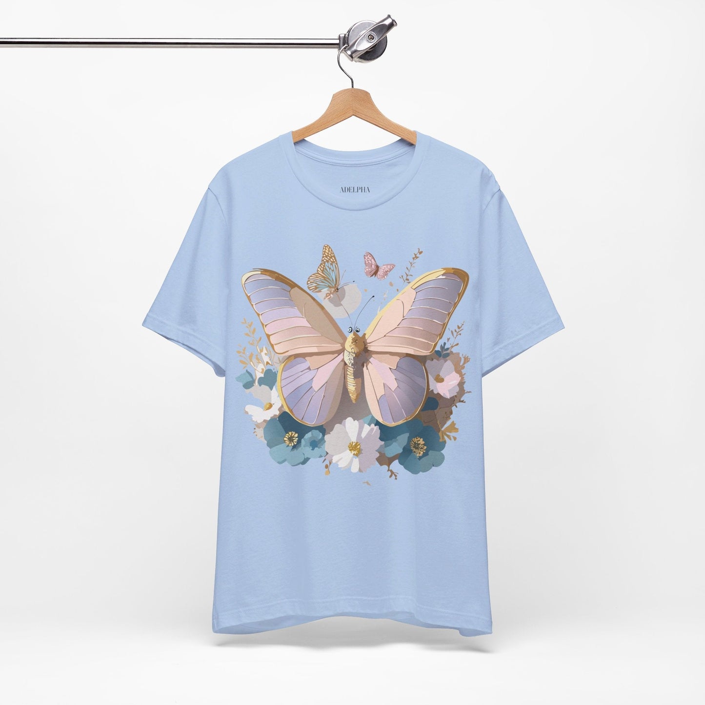 Adelpha Graphic Butterfly Shirt Unisex Jersey Short Sleeve Tee