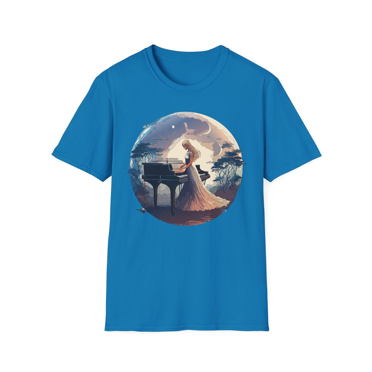 Womens Graphic T Shirts Art Design Shirt Unisex Softstyle Gildan 64000 Short Sleeve