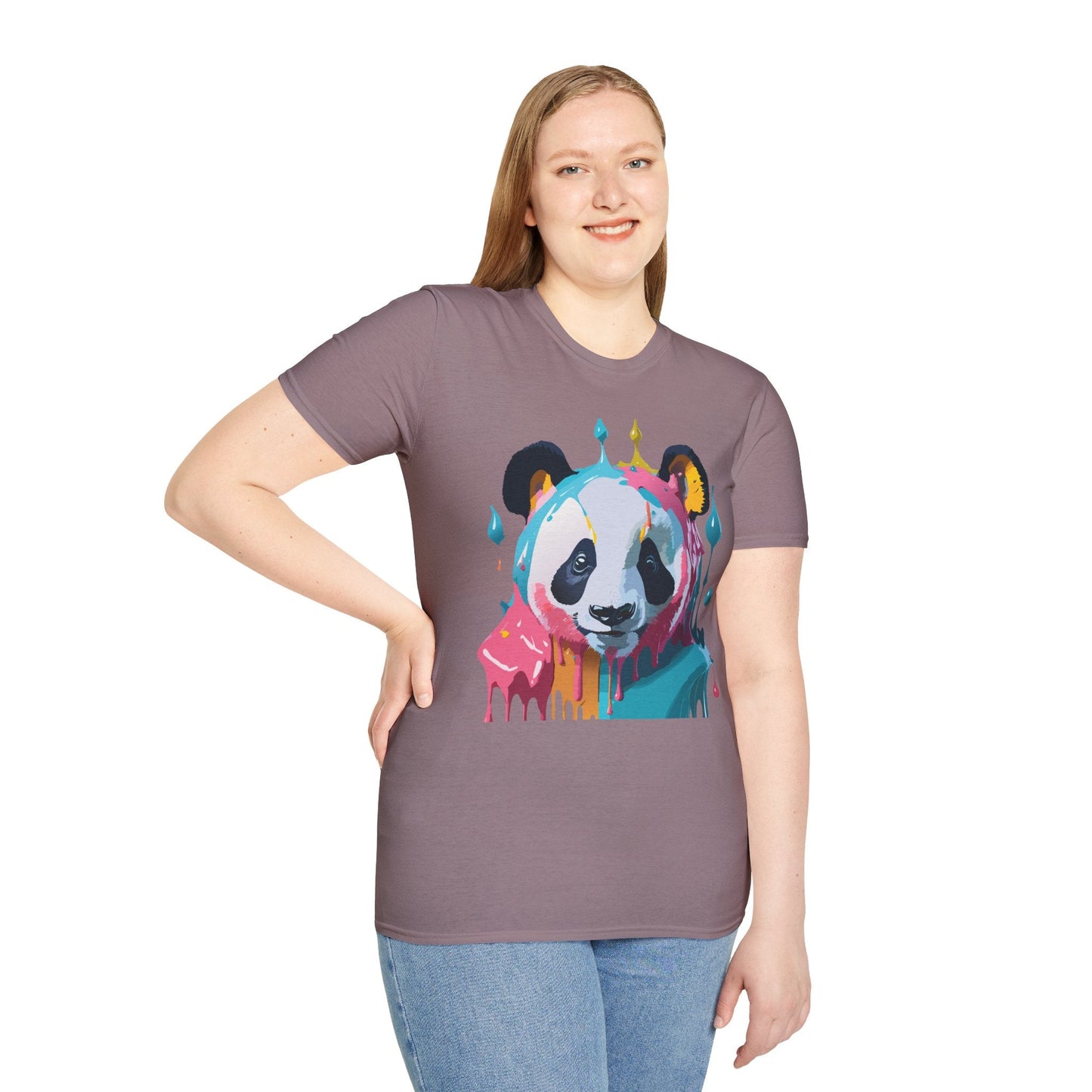Panda Shirt Unisex T Shirt Panda Lover Gift Gildan Softstyle Tee 100 Percent Cotton