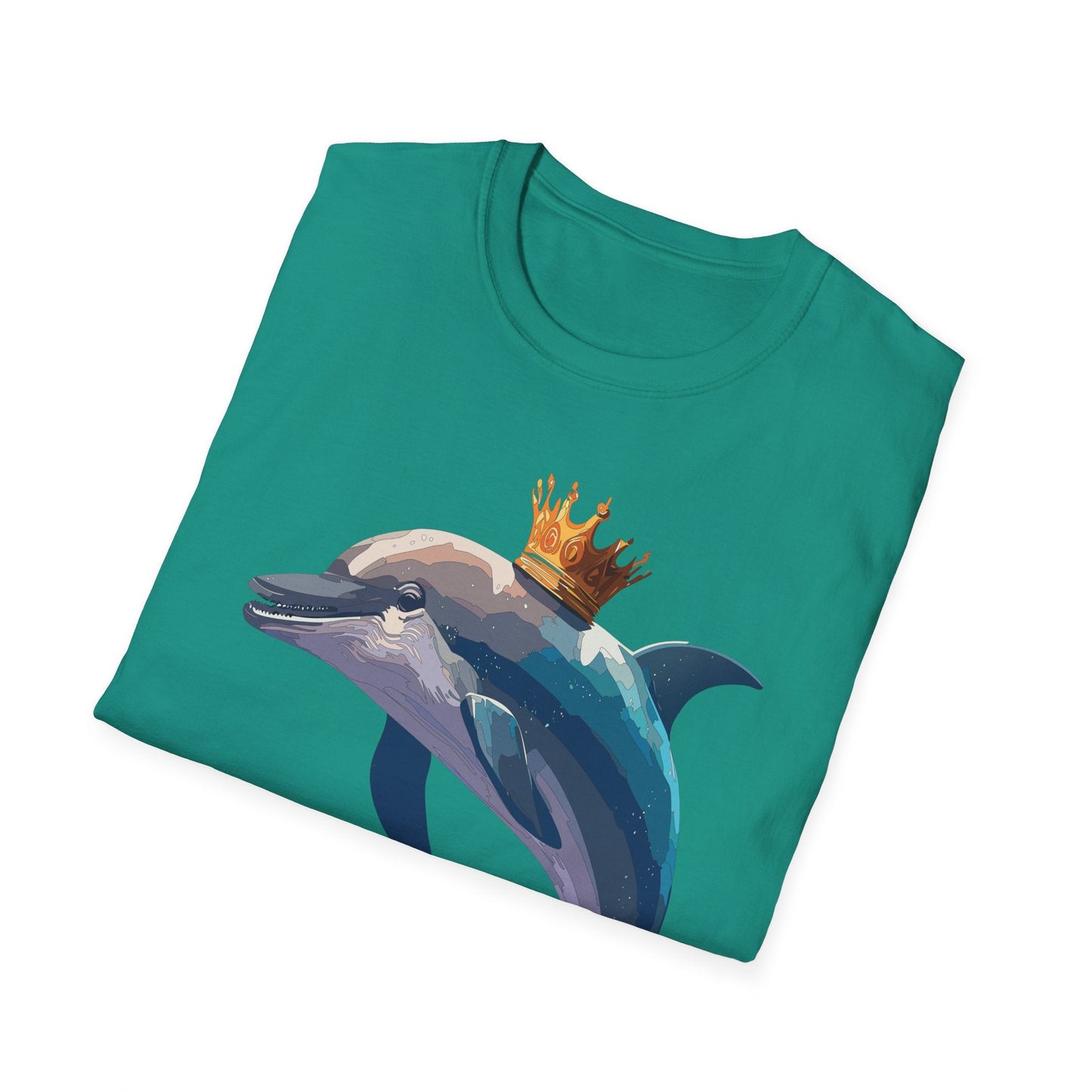 Dolphin Shirts Unisex Gildan Softstyle 64000 100 Percent Cotton Tee For Animal Lovers