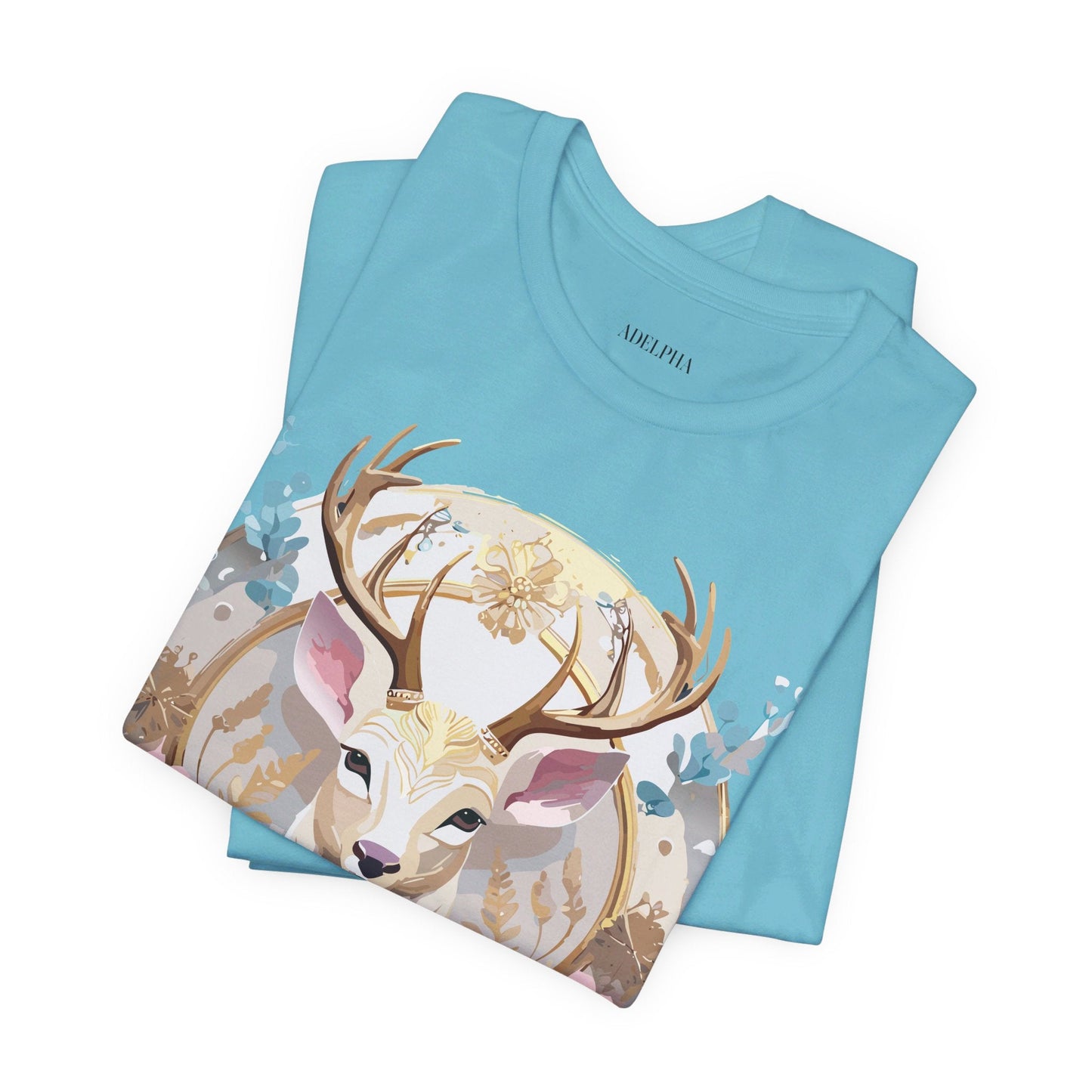 Adelpha Medallion Graphic Tee Unisex Jersey Short Sleeve Vintage Inspired Artwork Premium Quality