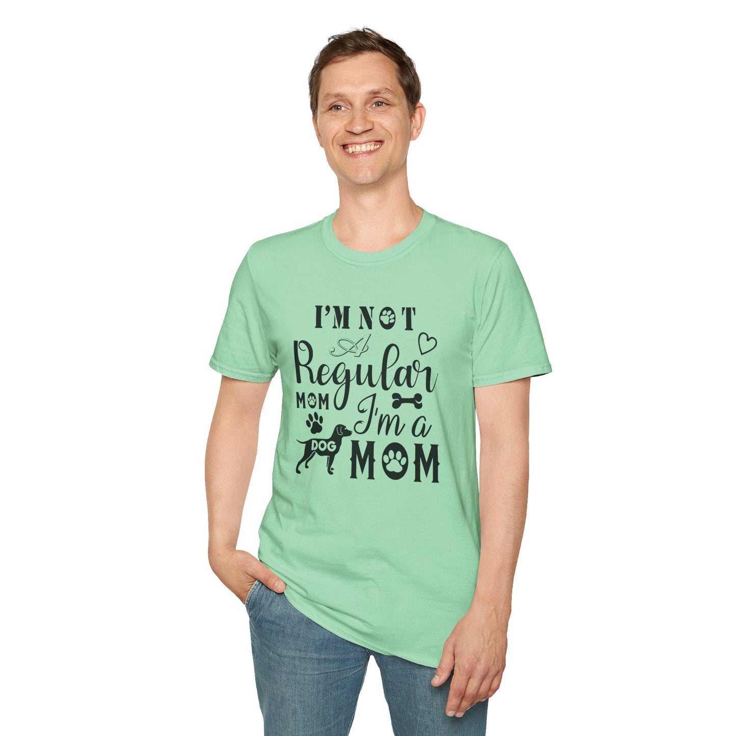 Dog Slogan T Shirts Unisex Funny Quote Tee Gildan Softstyle 64000 Short Sleeve For Dog Lovers