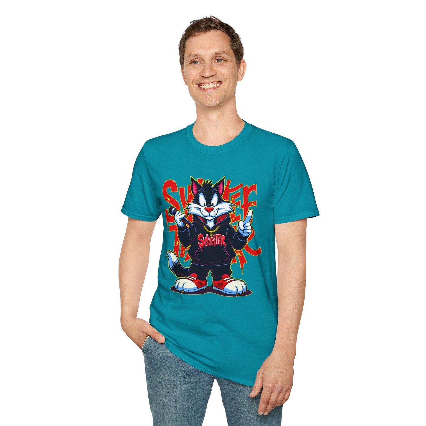 Gildan Softstyle Unisex T Shirt 100 Percent Ring Spun Cotton Cartoon Animation And Funny Animals Tee