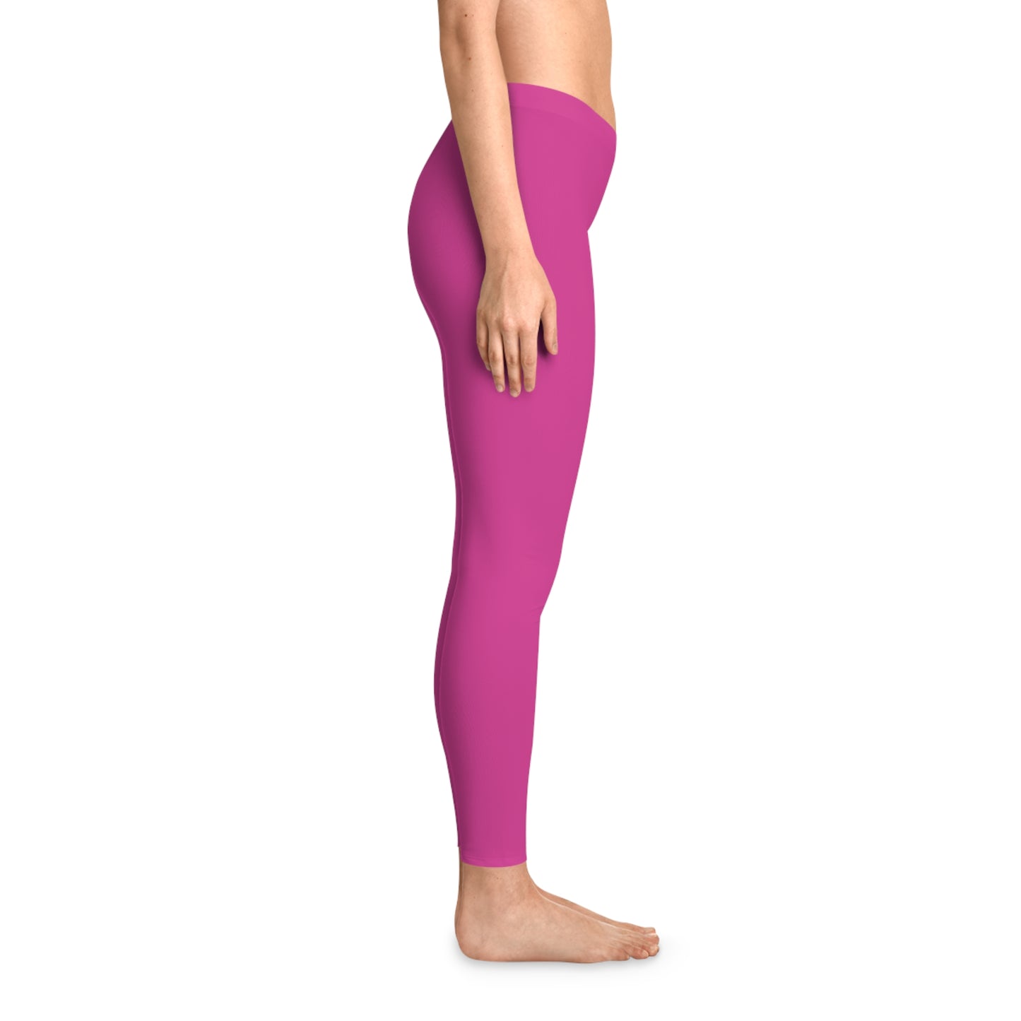 Pink Color Leggings, Pink Leggings 6