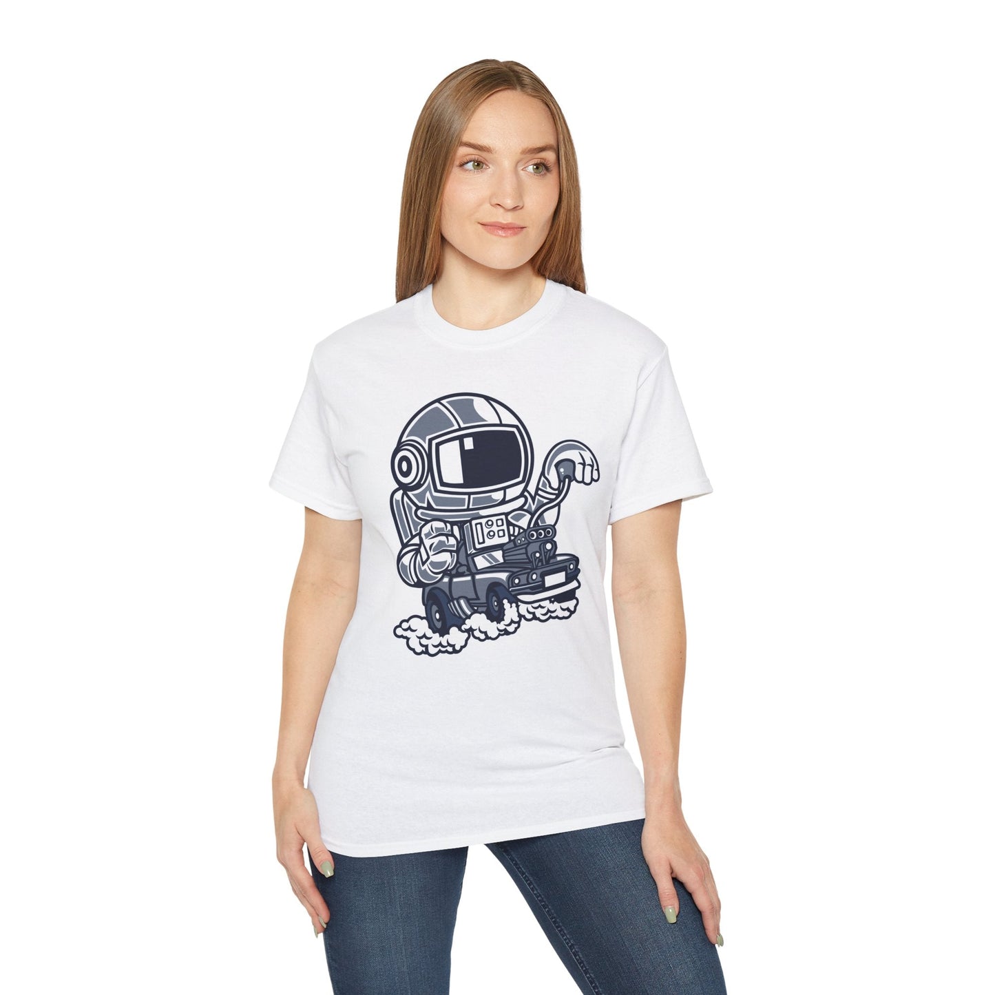 Astronaut Graphic Unisex 100 Cotton Tee 6