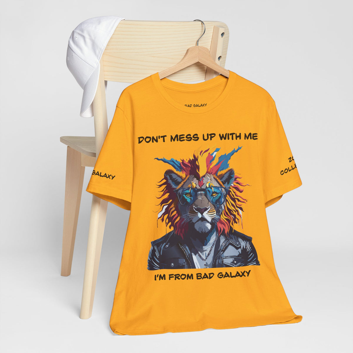 Animal Graphic Unisex Cotton Bella+Canvas Tee with Art Design b6