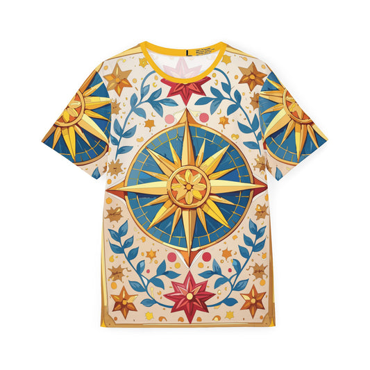 12-Card Deck Graphic T-Shirt, Art Design Poly Shirt, All Over Print Graphic Tee, Playing Cards T-Shirt, Playing Cards Tees