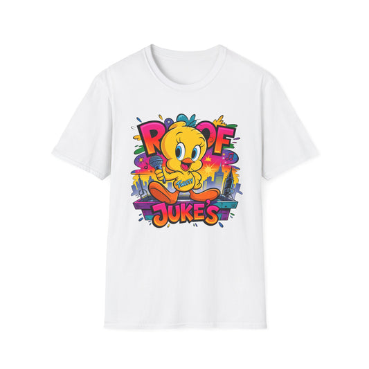 Cartoon Animation Graphic Unisex 100 Cotton T-Shirt Funny Animals Tee Shirt