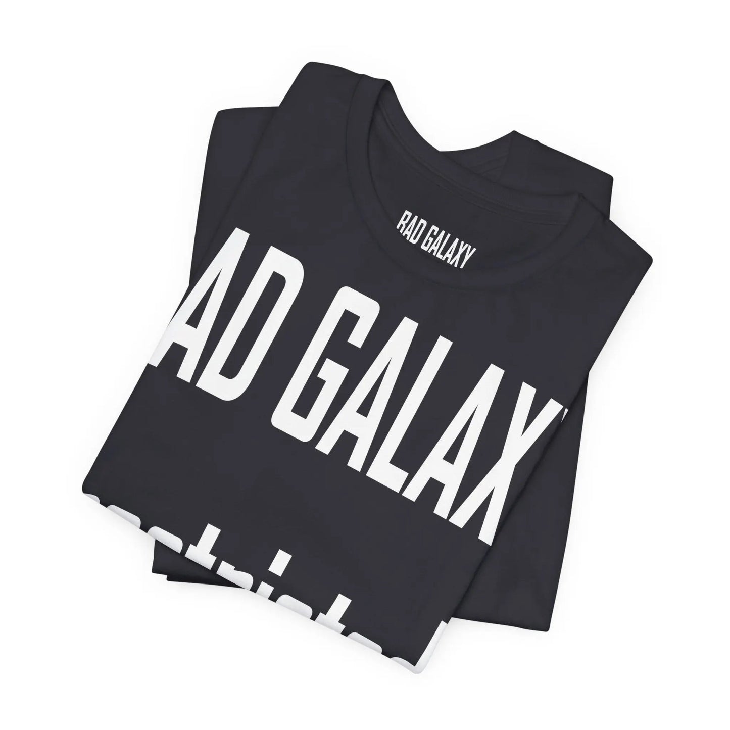 Bad Galaxy Tee Shirt With Red Stamp Made To Order Lightweight 100 Percent Cotton Free Shipping