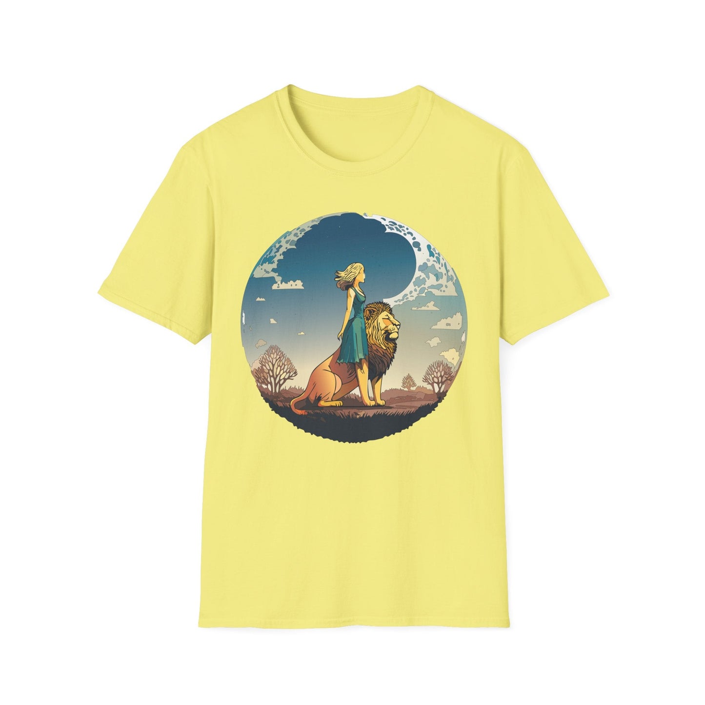 Womens Graphic T Shirt Art Design Tee Softstyle 64000 100 Percent Cotton Unisex Comfort