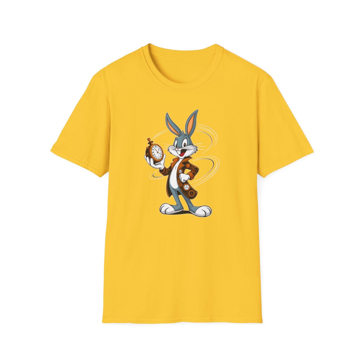 Bugs Bunny T Shirt Unisex Gildan Softstyle Graphic Cartoon Tee For Fans Of Looney Tunes