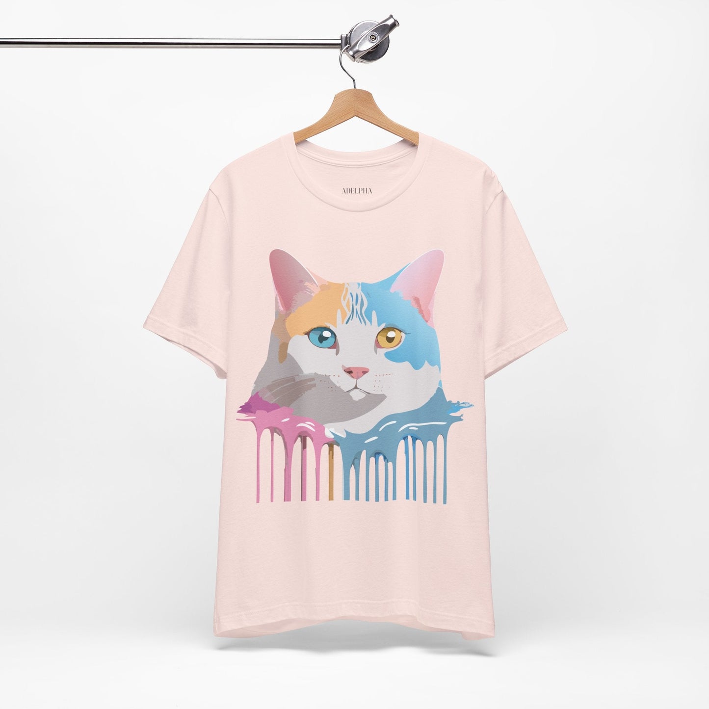 Adelpha Cat Graphic Tee Unisex Jersey Short Sleeve Vintage Inspired