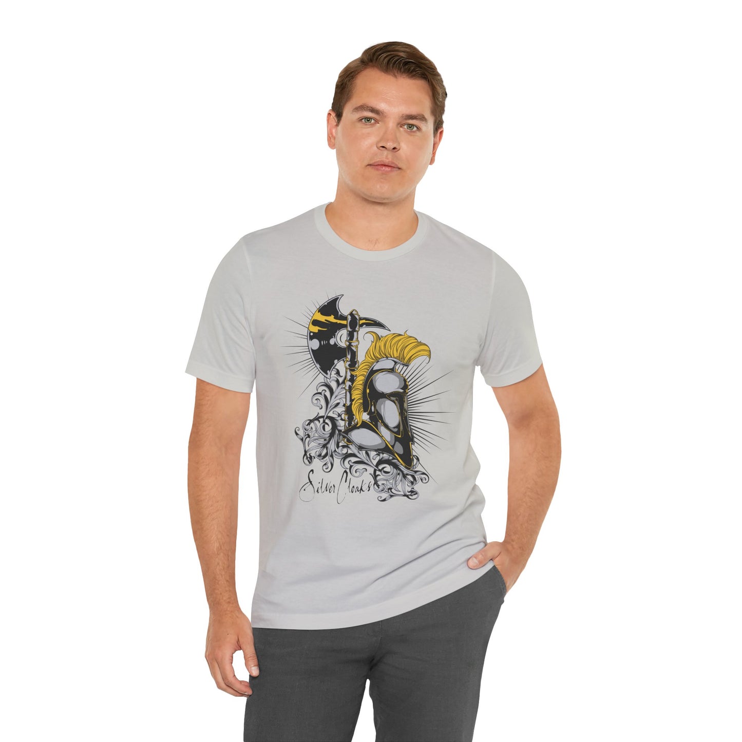 Stylish Armor Graphic Tee, Artistic Tee, Graphic T-Shirt, Artistic Vintage T-Shirt, Vintage Shirt