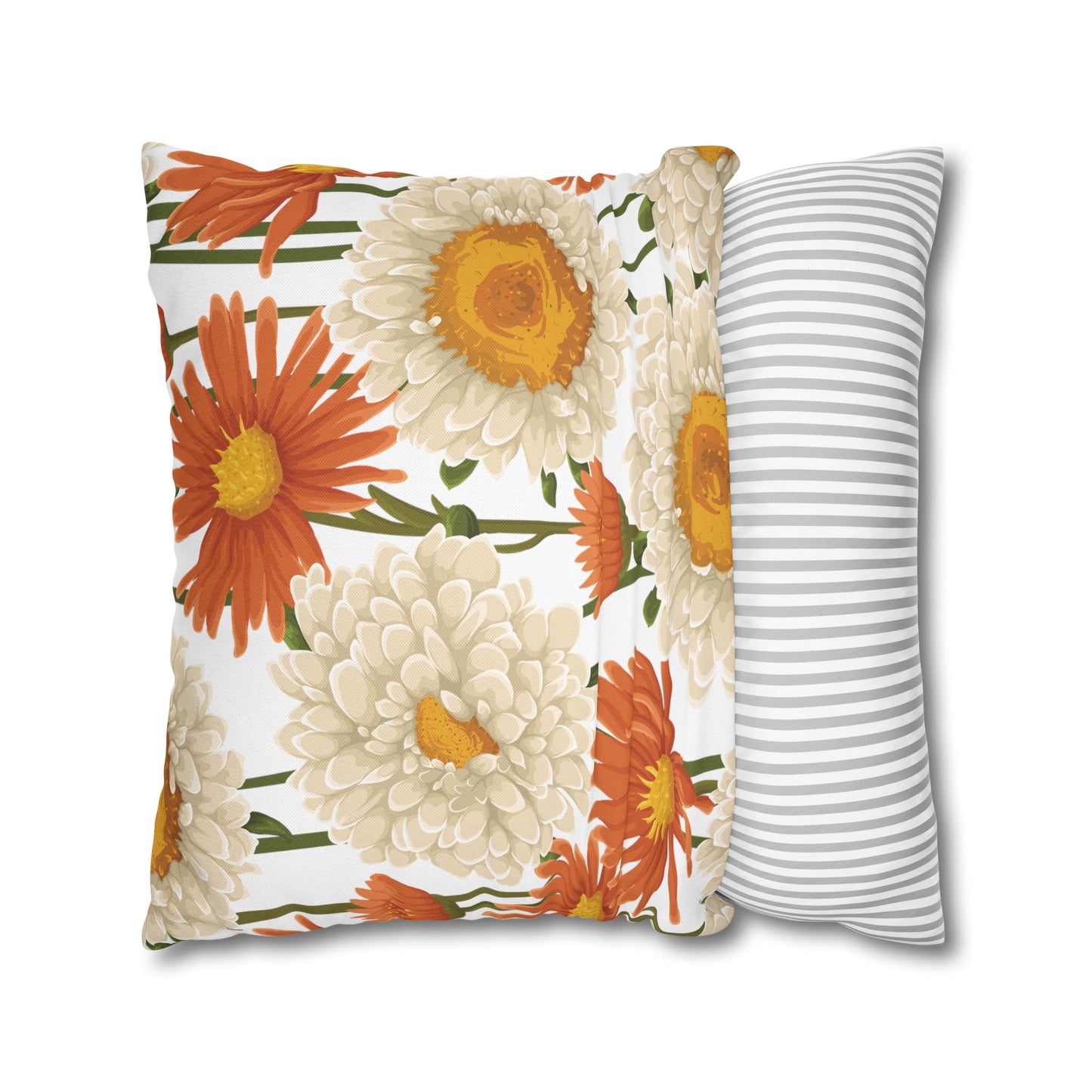 Floral Poly Pillowcase