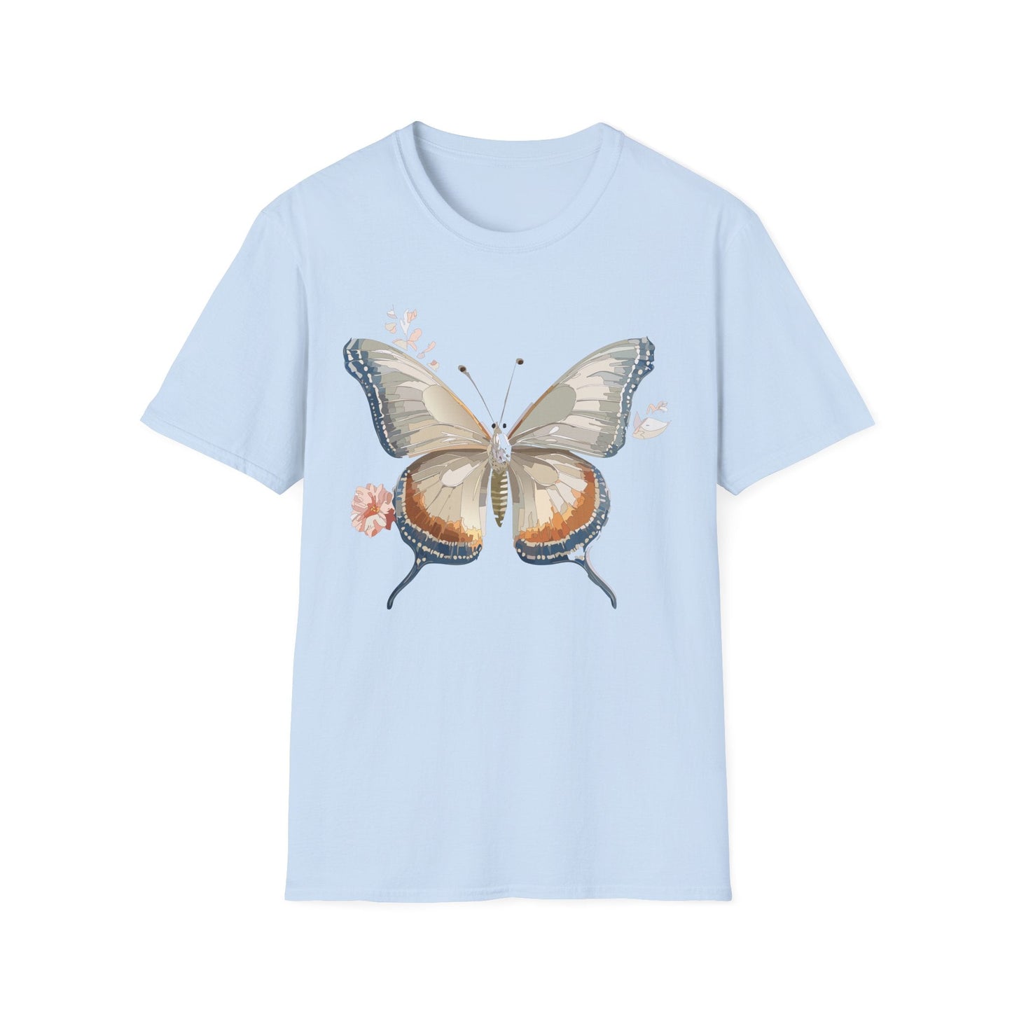 Butterfly Shirt Unisex Softstyle T Shirt Gildan 64000 Monarch Butterfly Tee Everyday Comfort