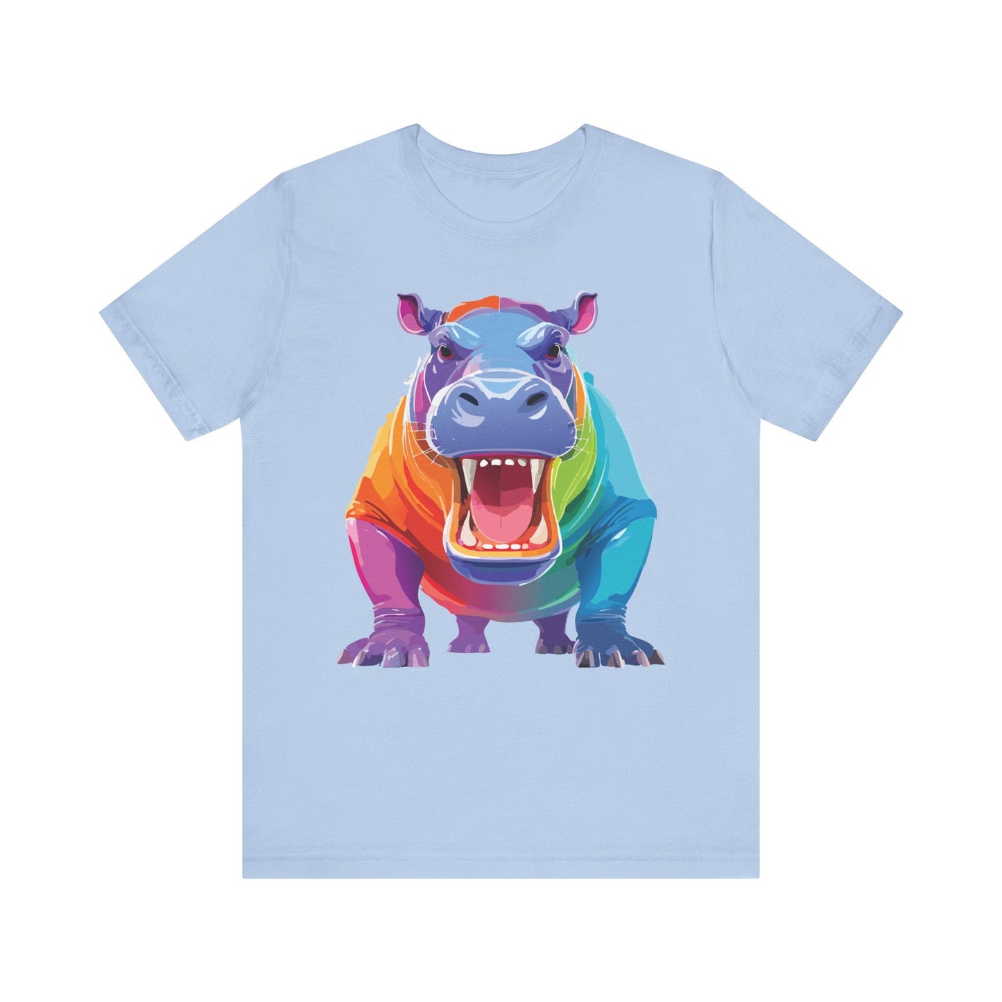 Unisex Animal Tee Shirt With Art Design Wild Animals Graphic Tee For Men Women All Sizes