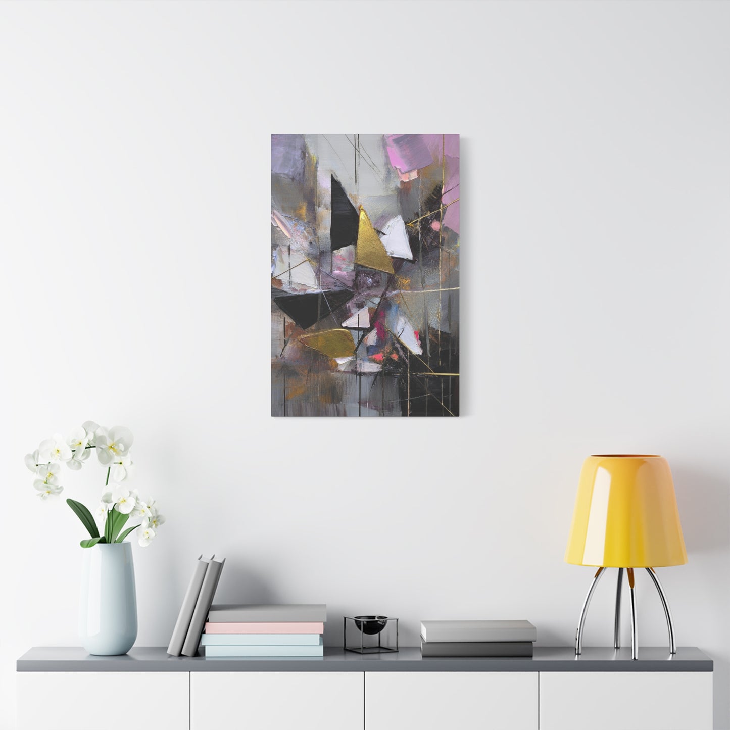 Abstract Oil Painting Print Canvas 20x24,20x30,24x30 24x32,24x36,30x40 32x48,36x48,40x60 Pine-Wood Inner Frame ABS-217