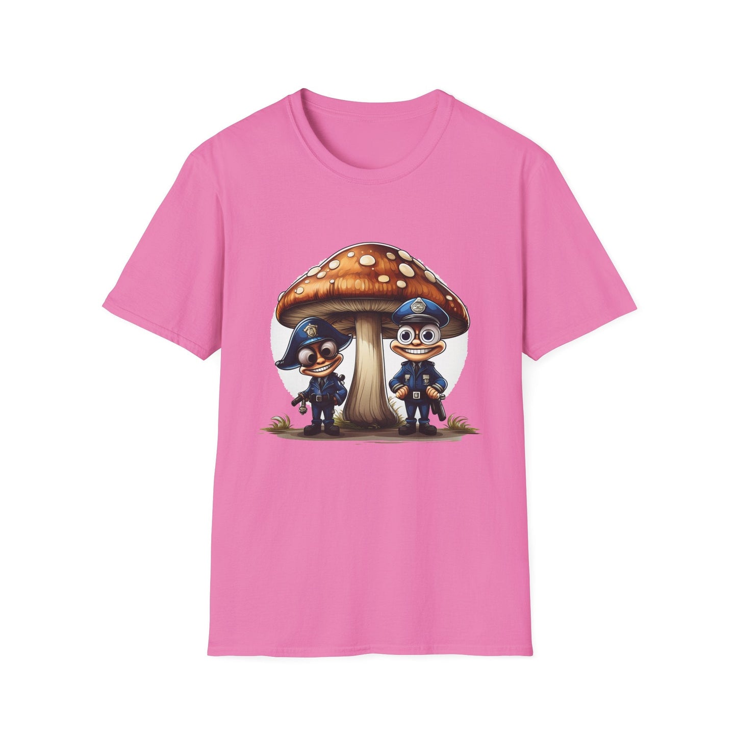 Mashroom Tee Shirt Unisex Funny Mashroom Design Shirt With Fungus Gildan Softstyle 64000