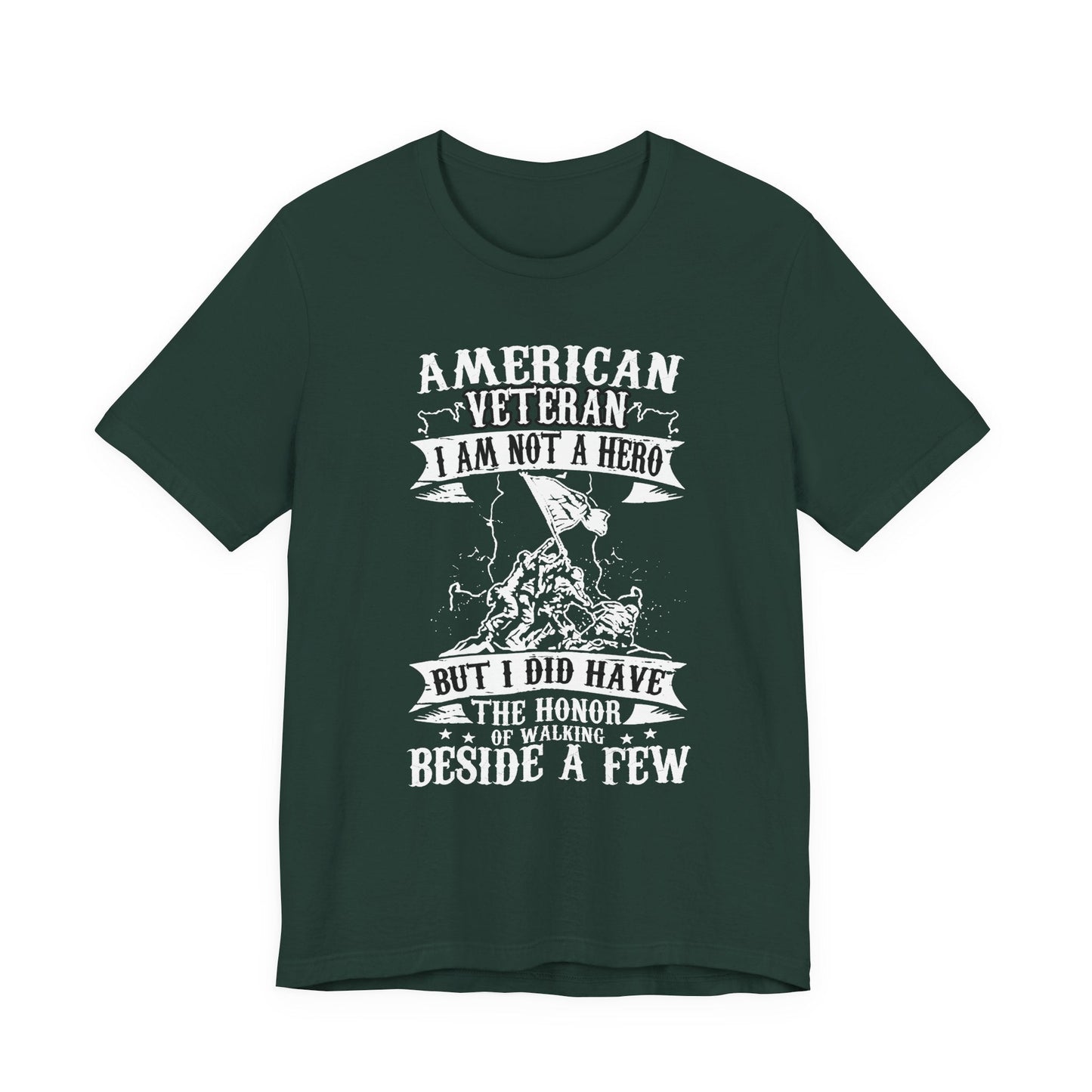 Army Veteran Patriotic Graphic Design Unisex Cotton T-Shirt v53