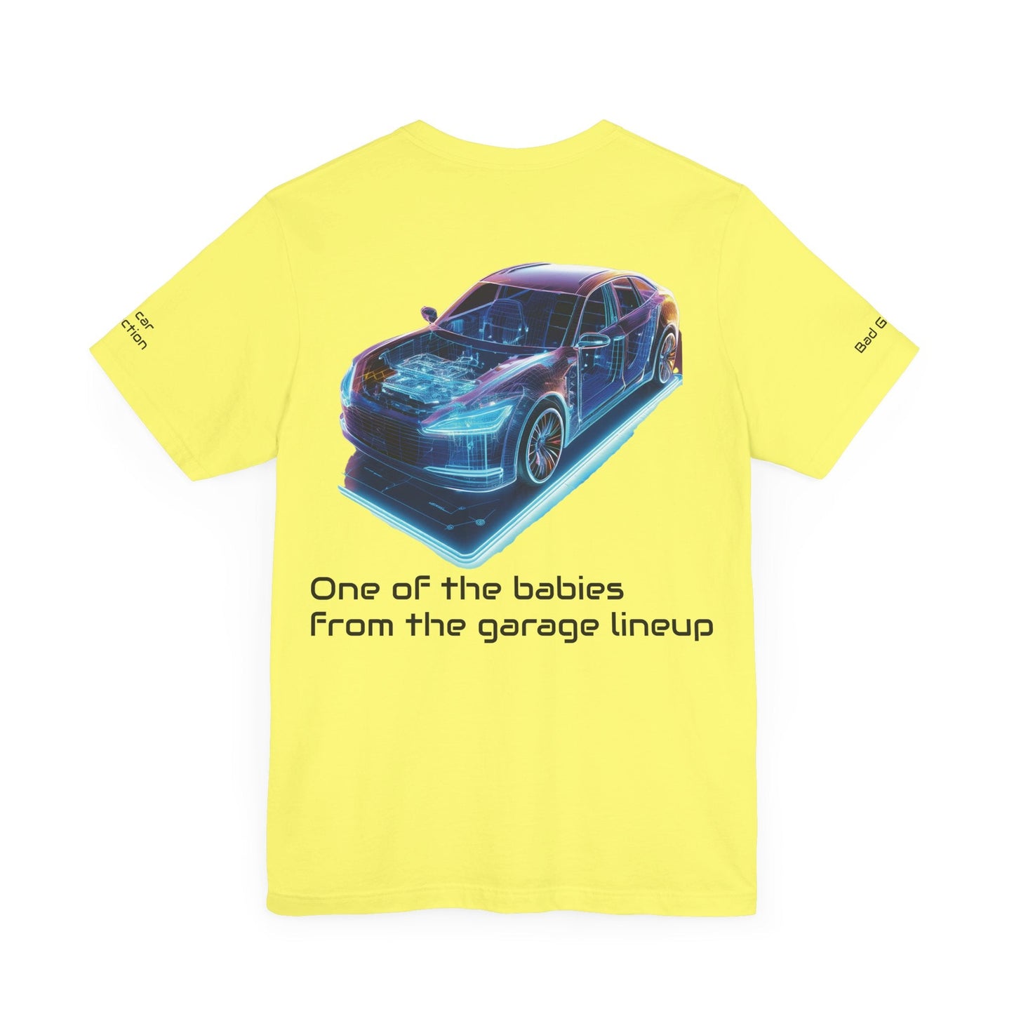 Car Graphic Tee Shirt For Car Lovers Cotton Lightweight Tee Made In Usa Eco Friendly Inks