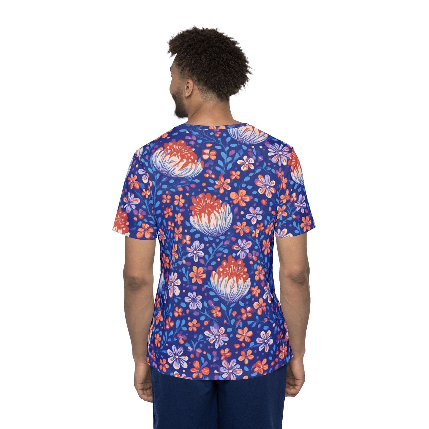Unisex Floral Shirt, Floral Tee Shirt, Floral T-Shirt, T Shirt with Flowers 3