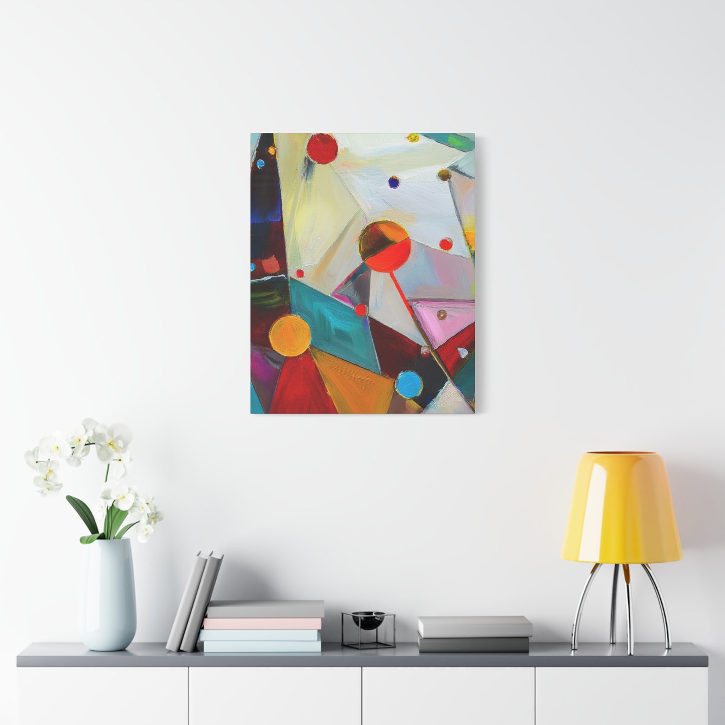 Abstract Oil Painting Print Canvas 20x24,20x30,24x30 24x32,24x36,30x40 32x48,36x48,40x60 Pine-Wood Inner Frame ABS-172