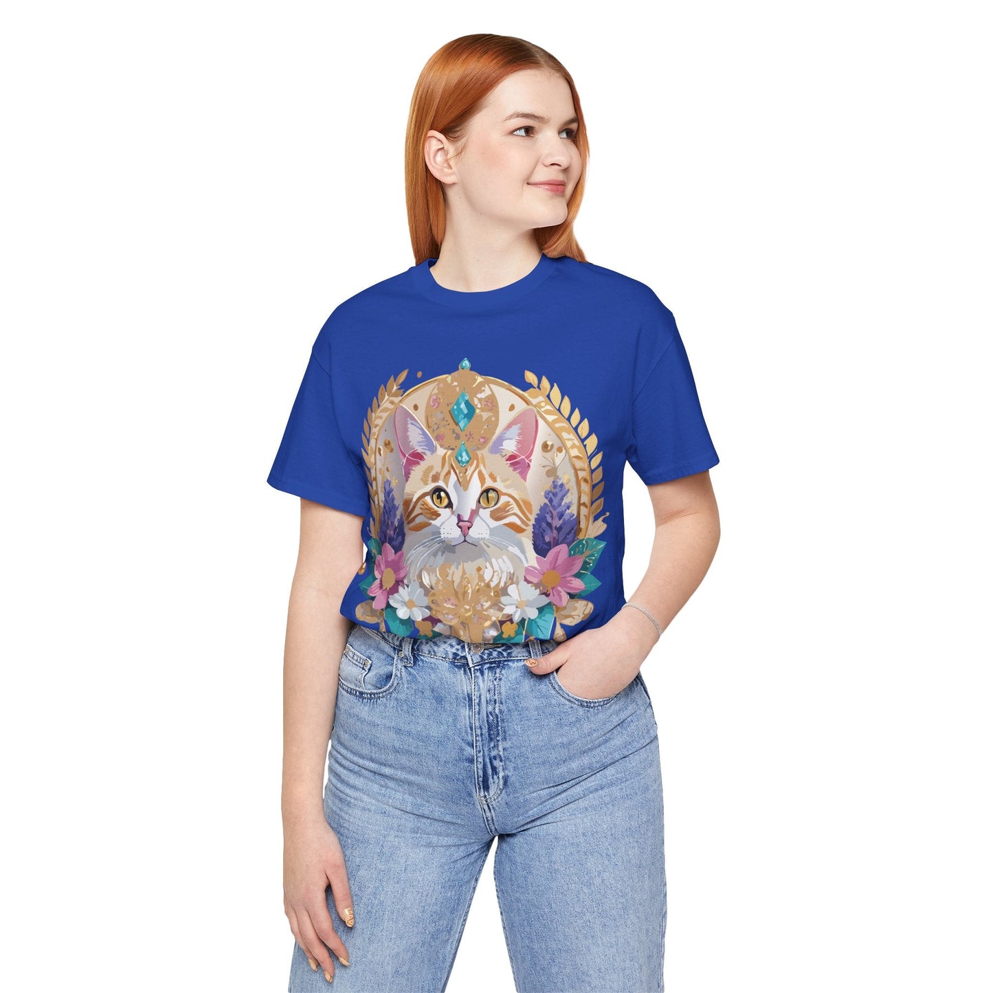 Medallion Graphic Unisex 100 Cotton Vintage Animal Medal Artwork Tee 10