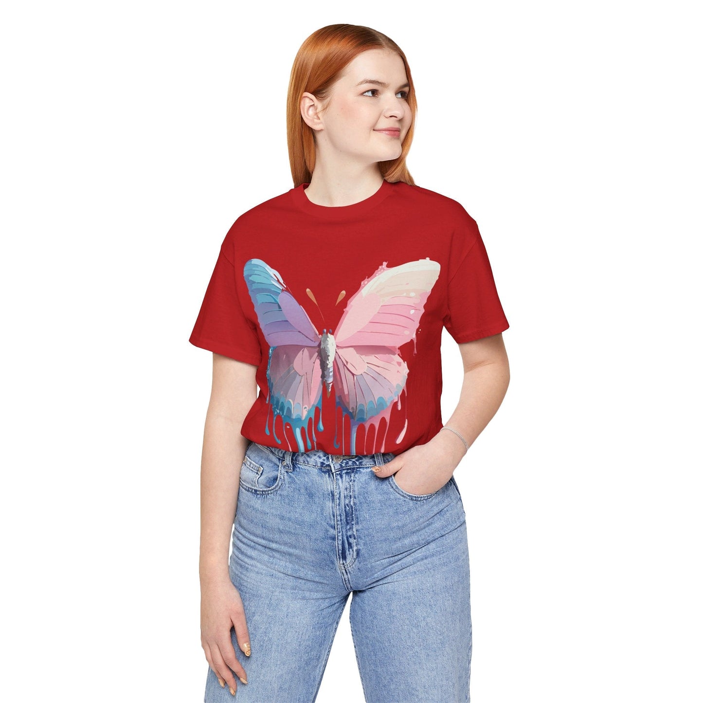 Adelpha Butterfly Graphic Tee Unisex Short Sleeve Art Design Shirt