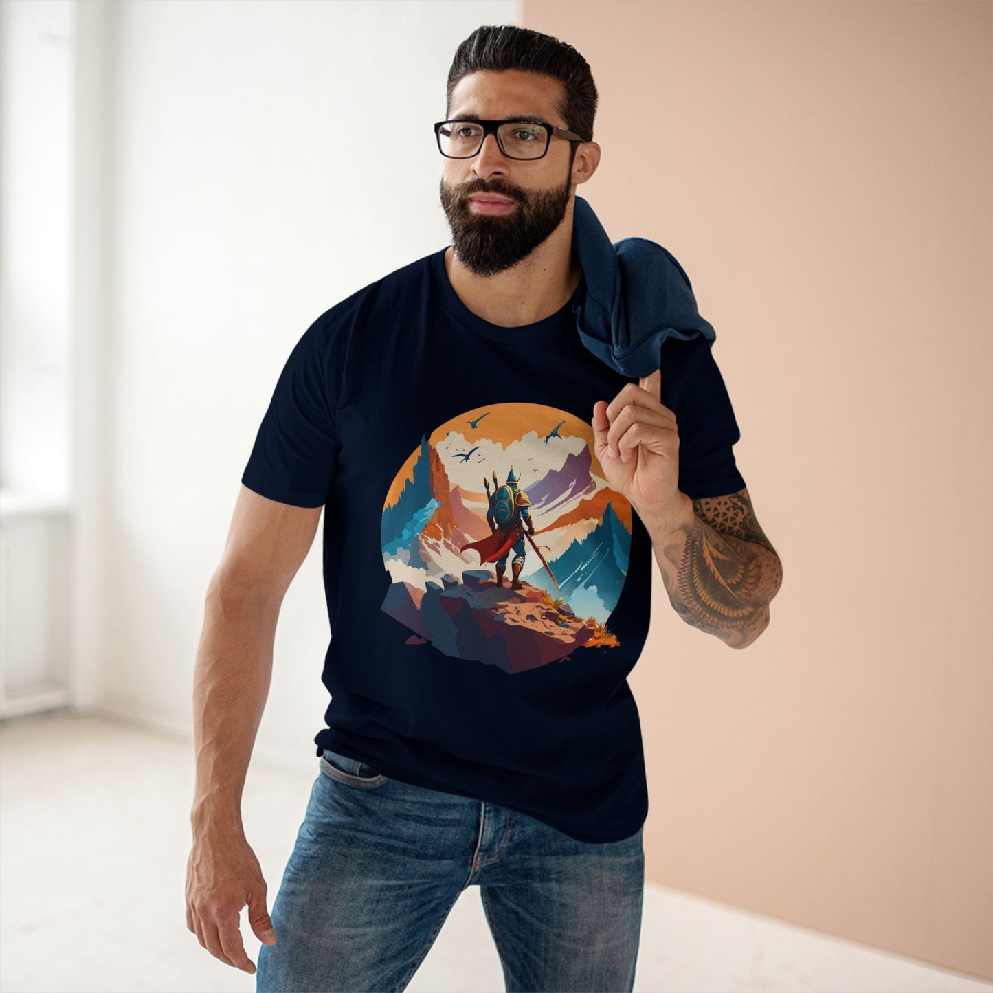 Adventures Graphic Unisex 100 Cotton Staple Tee 15
