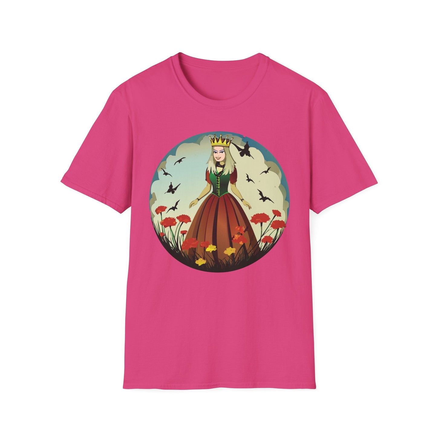 Womens Graphic T Shirts Art Design Tee Softstyle 64000 Unisex Short Sleeve Comfort
