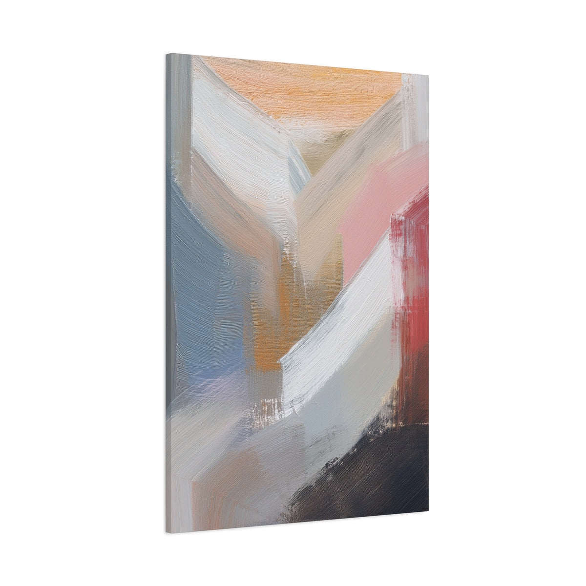 Abstract Pastel Painting Print Canvas 20x24,20x30,24x30 24x32,24x36,30x40 32x48,36x48,40x60 Pine-Wood Inner Frame ABS-88