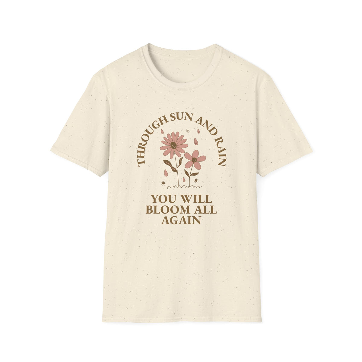 Positive Slogan Positive Words Tee with Good Quotes Graphic Tee Gildan Unisex 100 Cotton Tee Shirt p100
