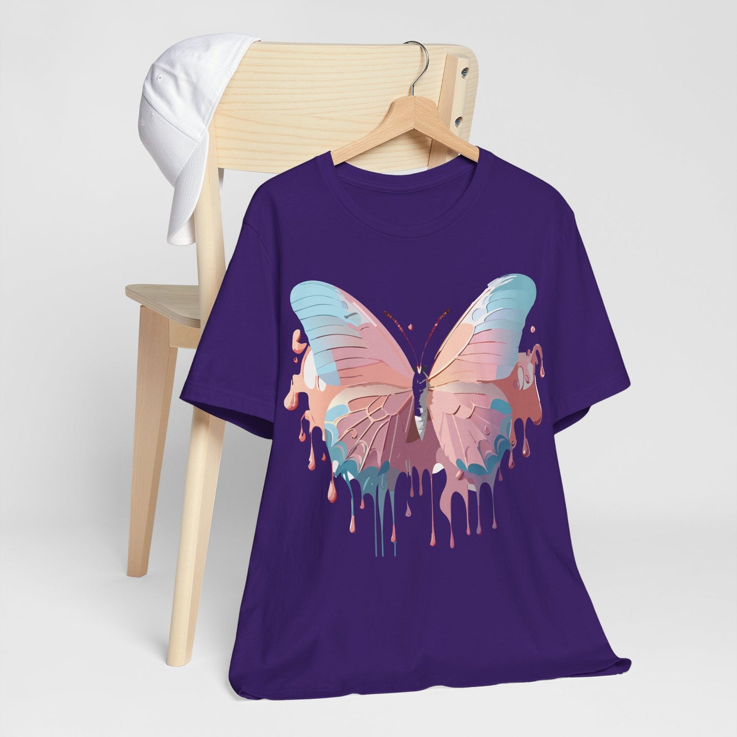 Butterfly Graphic Tee Unisex Adelpha Vintage Inspired Art Design Shirt