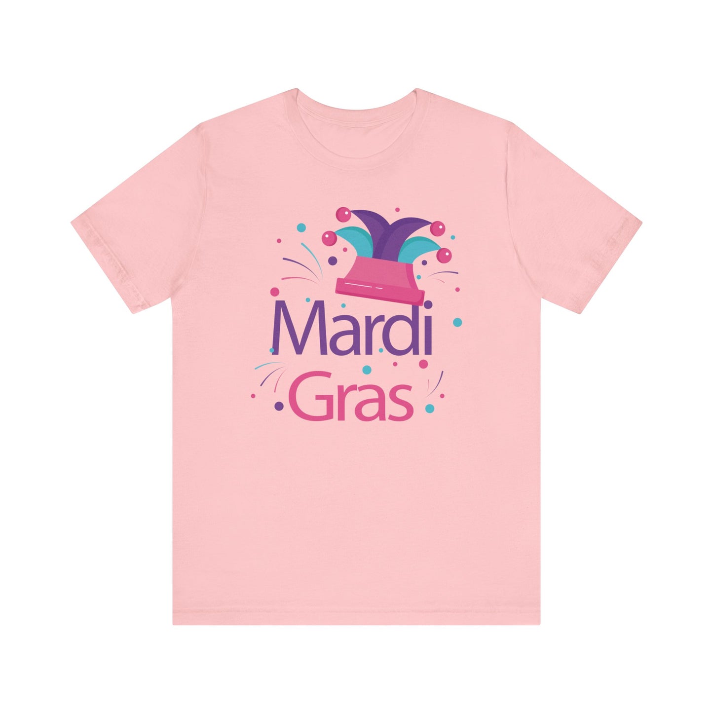 Tee-shirt en coton unisexe pour Mardi Gras