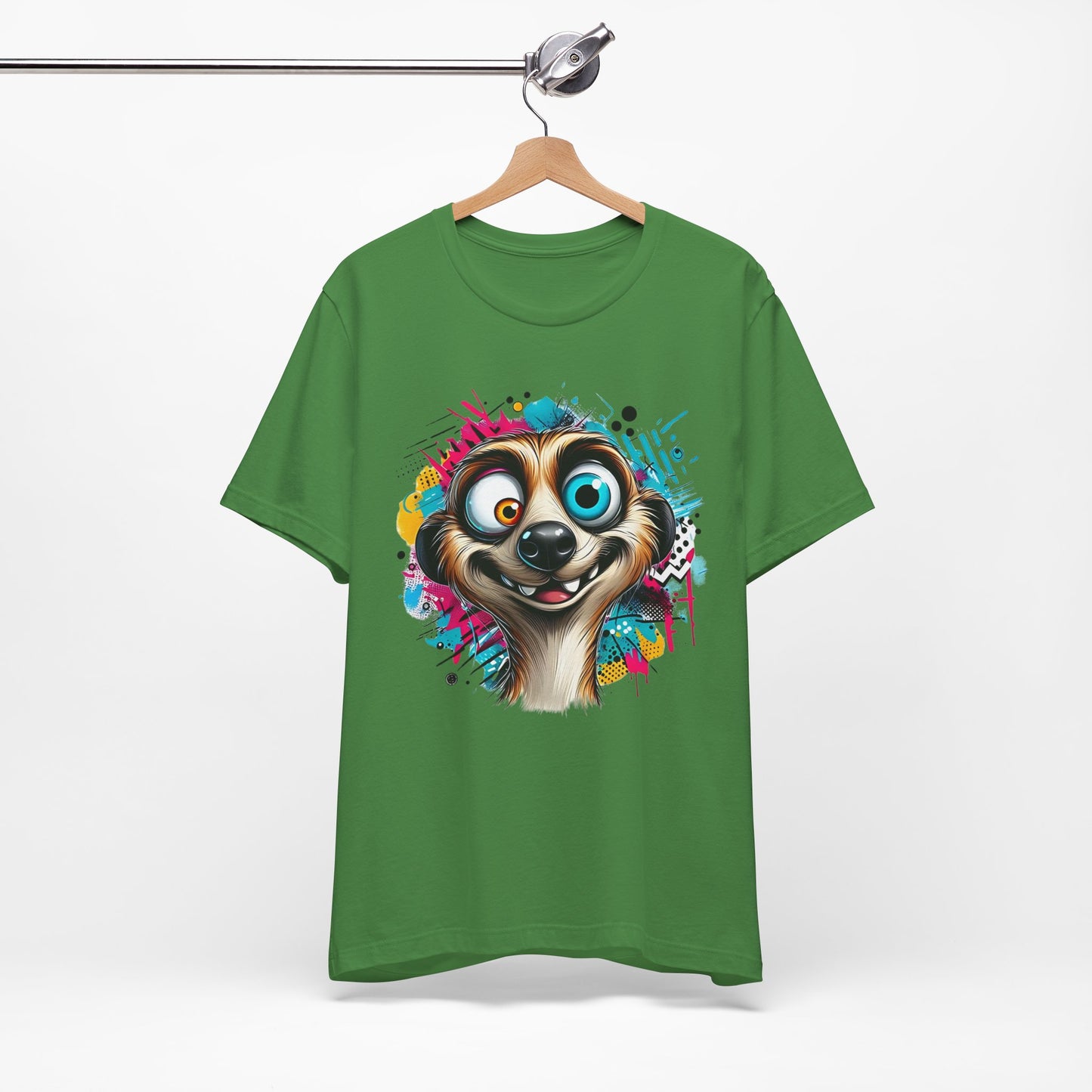 Squirrel Shirt, Funny Squirrel Tee Shirt, Funny Animal T-Shirt, Cartoon Top, Animal Tees, Art Design T-Shirt, Graphic Tee