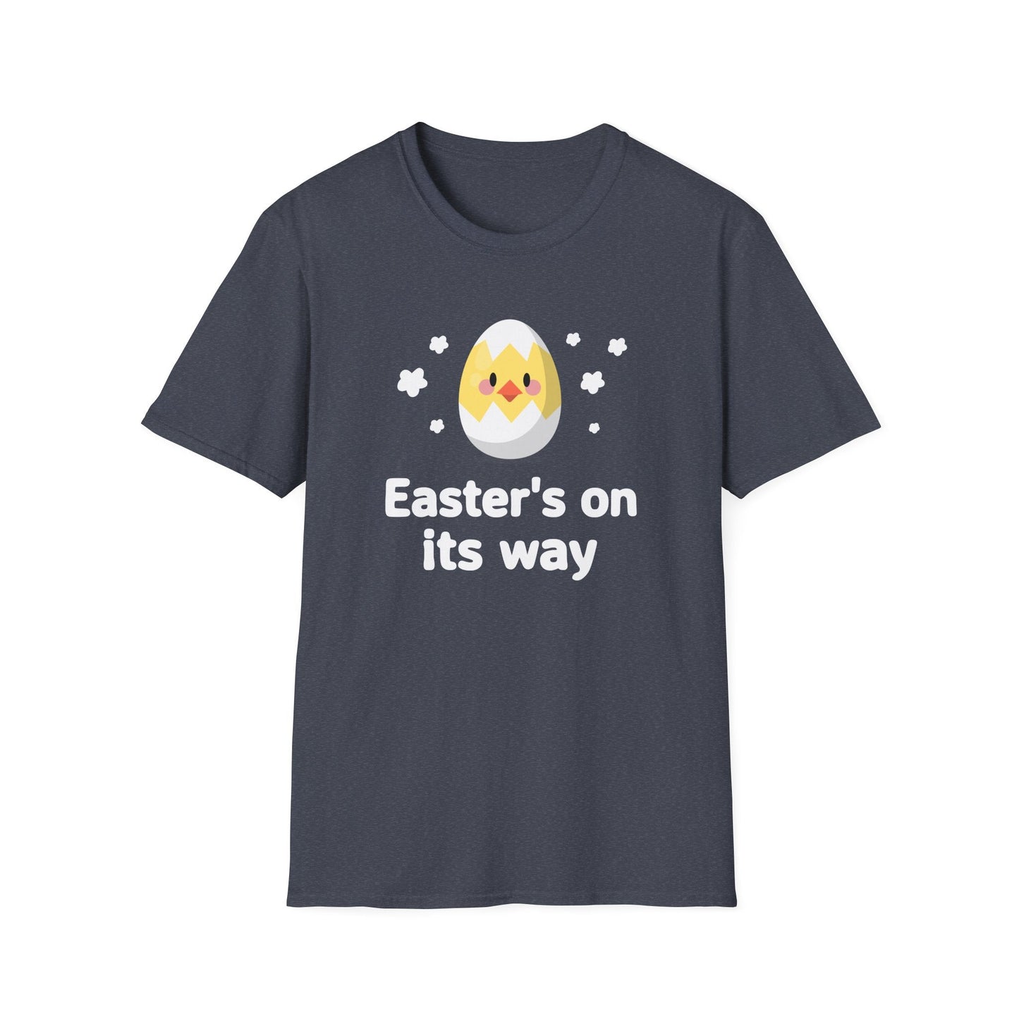 Easter Day T Shirt with Easter Design and Signature Print Unisex Gildan Softstyle Tee One Hundred Percent Cotton